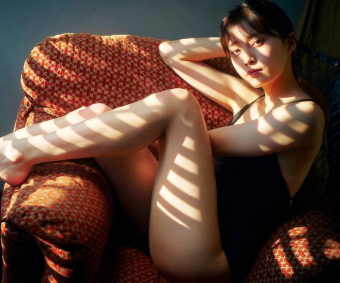 Rina Koyama (Riina Koyama), a beautiful girl with a facial deviation value of more than 80 in the former marzipan, is showing too beautiful in the first gravure of impact www 7th image