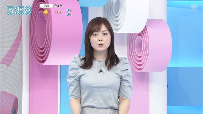 ZIP Mizuki Asami Ana will show off the big stretched on the bread pan from the morning ※ There is an image 12th image