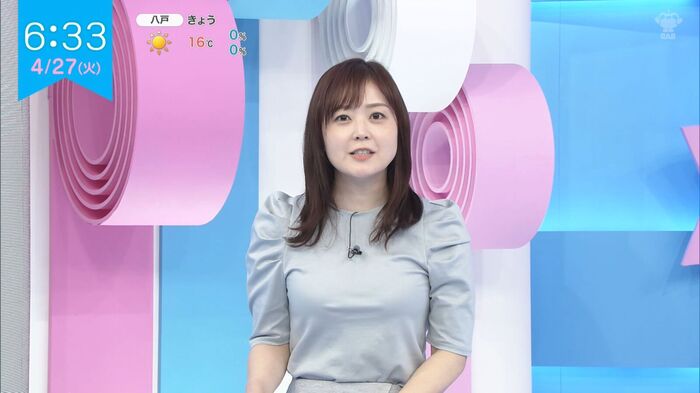ZIP Mizuki Asami Ana will show off the big stretched on the bread pan from the morning ※ There is an image 21th image